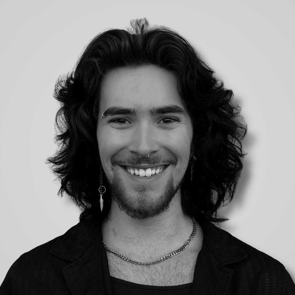 Portrait of Brandon P., a professional stylist at Cameo Salon & Spa, showcasing their expertise and style.